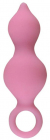 Анальная пробка розового цвета, 10,3 см