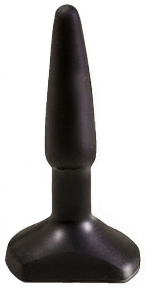 Черная конусообразная пробка, 10 см