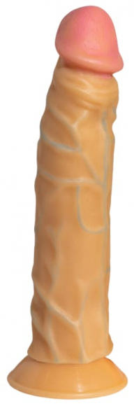Фаллоимитатор с присоской, 19,5 см