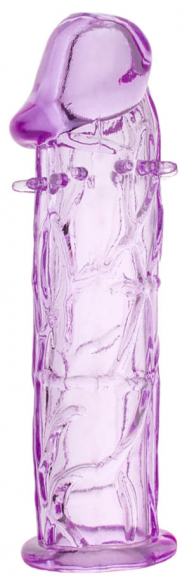 Фиолетовая насадка с усиками, 12,5 см