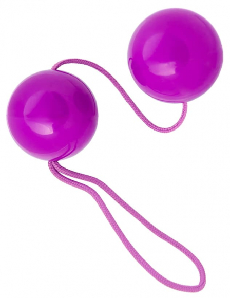 Фиолетовые вагинальные шарики, Ø 3,5 см