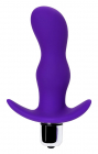 Фиолетовый анальный вибратор, 11,2 см