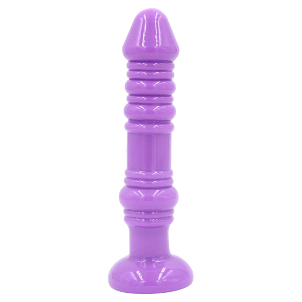 Фиолетовый анальный жезл, 13,5 см