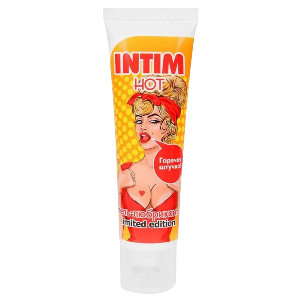 Гель-лубрикант Intim Hot Limited Edition, 50 мл