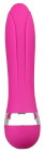 Розовый вибростимулятор, 10,9 см